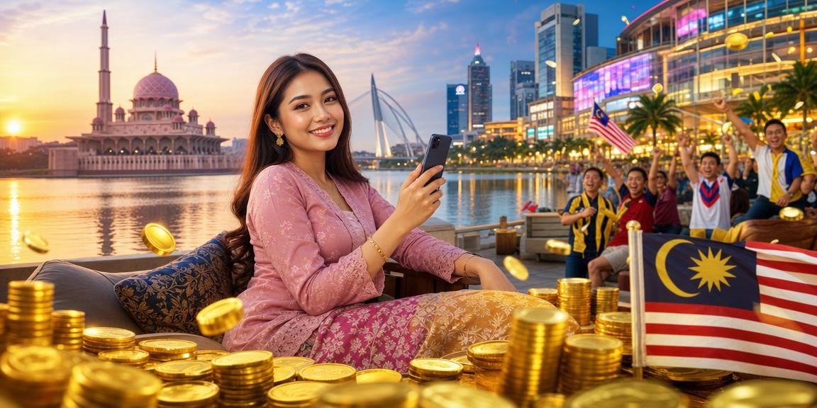 Ilustrasi langkah mudah daftar dan main pertaruhan online Putrajaya